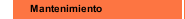 Mantenimiento